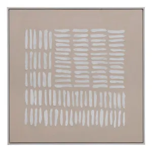 Linear Shapes 2 Box Framed Canvas in 83 x 83cm by OzDesignFurniture, a Painted Canvases for sale on Style Sourcebook