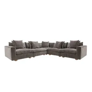 Tully Muse Mink Modular Sofa - 5 Piece by James Lane, a Sofas for sale on Style Sourcebook