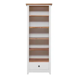 Mango Creek Single Shelf Unit in White / Clear by OzDesignFurniture, a Cabinets, Chests for sale on Style Sourcebook