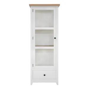 Mango Creek Single Display Unit in White / Clear by OzDesignFurniture, a Cabinets, Chests for sale on Style Sourcebook