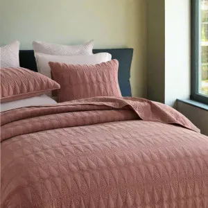 LAST ONE - Charlotte Cotton Coverlet Set 230cm x 220cm + 2 Pillowcases | Rosewood by Macey & Moore, a Quilts & Bedspreads for sale on Style Sourcebook