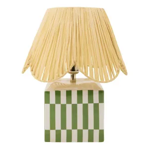 Adore Table Lamp 18x43cm in Green/White by OzDesignFurniture, a Table & Bedside Lamps for sale on Style Sourcebook