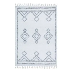 Casablanca Temara Rug 120x170cm in White by OzDesignFurniture, a Contemporary Rugs for sale on Style Sourcebook