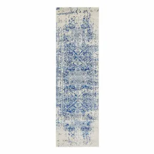 Evoke 253 Rug 80x300 cm in Navy/White by OzDesignFurniture, a Contemporary Rugs for sale on Style Sourcebook