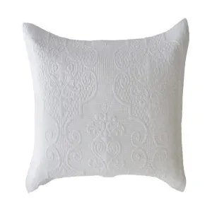 Classic Quilts Boutique White European Pillowcase by null, a Cushions, Decorative Pillows for sale on Style Sourcebook