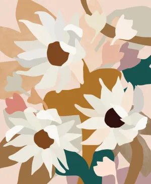 paper daisies V by Kimmy Hogan, a Prints for sale on Style Sourcebook