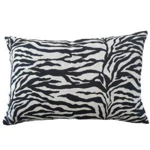 Gistel Cushion 40x60cm Lumbar - Black by Macey & Moore, a Cushions, Decorative Pillows for sale on Style Sourcebook