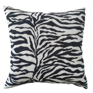 Gistel Cushion 50cm Square - Black by Macey & Moore, a Cushions, Decorative Pillows for sale on Style Sourcebook