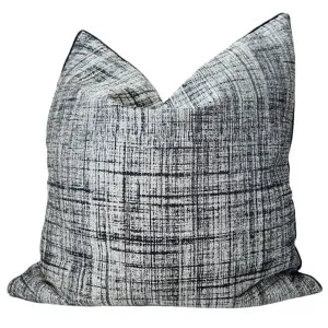 Urban Chic 55cm Square - Metallic Black by Macey & Moore, a Cushions, Decorative Pillows for sale on Style Sourcebook