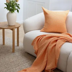 Bambury Dora Peach Throw by null, a Throws for sale on Style Sourcebook