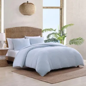 Tommy Bahama Basket Weave Blue Quilt Cover Set by null, a Quilt Covers for sale on Style Sourcebook