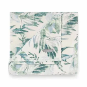 Tommy Bahama Wallpaper Leaves Castaway Green Throw by null, a Throws for sale on Style Sourcebook