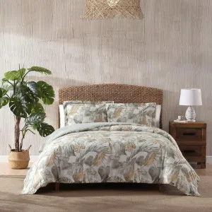 Tommy Bahama Raw Coast Green and Gold Quilt Cover Set by null, a Quilt Covers for sale on Style Sourcebook