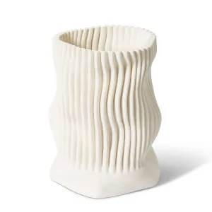 Wada Vessel - 20 x 20 x 30cm by Elme Living, a Vases & Jars for sale on Style Sourcebook