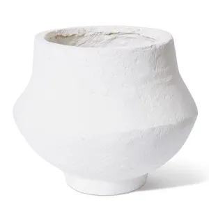 Johan Paper Mache Vessel - 54 x 54 x 39cm by Elme Living, a Vases & Jars for sale on Style Sourcebook