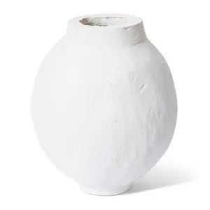 Retha Paper Mache Vessel - 38 x 38 x 53cm by Elme Living, a Vases & Jars for sale on Style Sourcebook