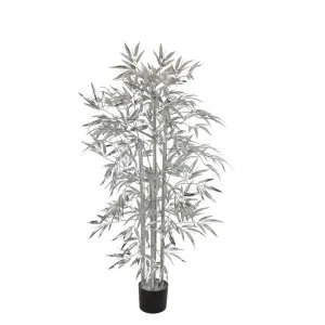 Bamboo Tree 520 Leaves Metallic Silver by Florabelle Living, a Plants for sale on Style Sourcebook