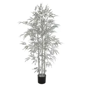 Bamboo Tree 880 Leaves Metallic Silver by Florabelle Living, a Plants for sale on Style Sourcebook