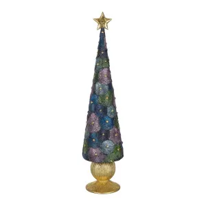 Kaya Sparkle Cone Tree Midnight Blue by Florabelle Living, a Plants for sale on Style Sourcebook