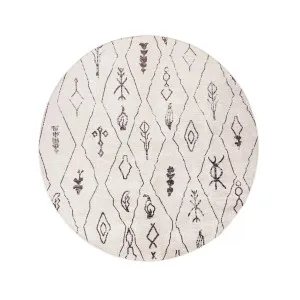 Yssa Brown Charcoal Plush Rollie Pollie Round Playmat by Miss Amara, a Other Rugs for sale on Style Sourcebook