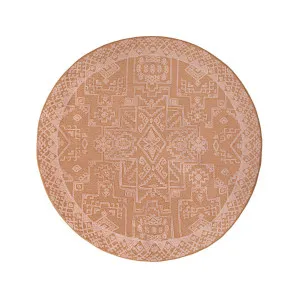 Zell Teracotta Brown Plush Rollie Pollie Round Playmat by Miss Amara, a Other Rugs for sale on Style Sourcebook