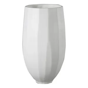 Emerson Vase Large 27x39.5cm in White by OzDesignFurniture, a Vases & Jars for sale on Style Sourcebook