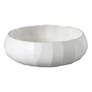 Blair Bowl 29x10.5cm in White by OzDesignFurniture, a Decorative Plates & Bowls for sale on Style Sourcebook