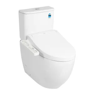 Toto C2 Washlet W/ Side Control and Btw Toilet Suite Package Elongated Gloss White by TOTO, a Toilets & Bidets for sale on Style Sourcebook