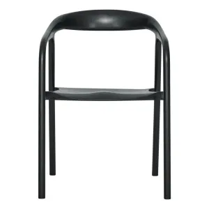 Moreno Carver Dining Chair in Ash Black by OzDesignFurniture, a Dining Chairs for sale on Style Sourcebook