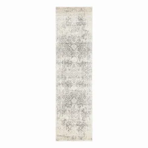 Evoke 253 Rug 80x300cm in White/Silver by OzDesignFurniture, a Contemporary Rugs for sale on Style Sourcebook