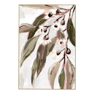 Gumnut Flowers 2 Box Framed Canvas in 42 x 62cm by OzDesignFurniture, a Painted Canvases for sale on Style Sourcebook