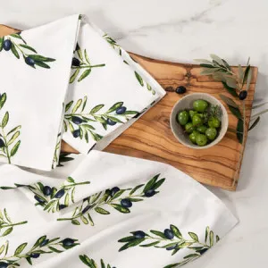 Canningvale Cucina Tea Towel Twin Pack - White, 100% Cotton by Canningvale, a Tea Towels for sale on Style Sourcebook