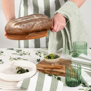 Canningvale Cucina Tea Towel Twin Pack - White, Cotton by Canningvale, a Tea Towels for sale on Style Sourcebook