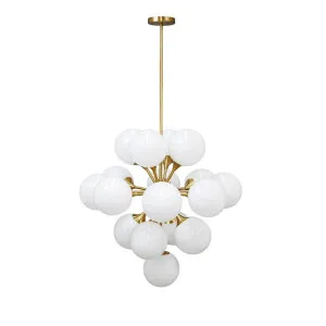 Karina Brass Pendant Light - Large by CAFE Lighting & Living, a Pendant Lighting for sale on Style Sourcebook