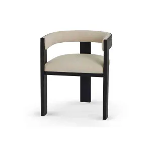 Willow Black Elm Dining Chair - Light Beige (Set of 2) by Calibre Furniture, a Dining Chairs for sale on Style Sourcebook