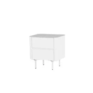 Ex Display - Higgins Bedside Table - White by Interior Secrets - AfterPay Available by Interior Secrets, a Bedside Tables for sale on Style Sourcebook