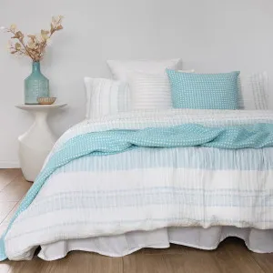 Bambury Sawyer White Quilt Cover Set by null, a Quilt Covers for sale on Style Sourcebook