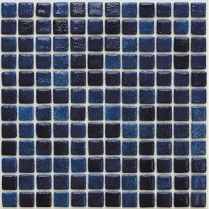 Mykonos Navy Glass Natural Product Gloss Mosaic by Beaumont Tiles, a Mosaic Tiles for sale on Style Sourcebook