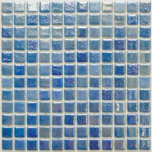 Vegas Blue Glass Natural Product Pearl Gloss Mosaic by Beaumont Tiles, a Mosaic Tiles for sale on Style Sourcebook