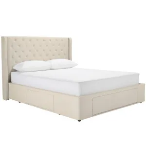 Chatsworth Drawer Storage Bed Solana Dune by James Lane, a Beds & Bed Frames for sale on Style Sourcebook