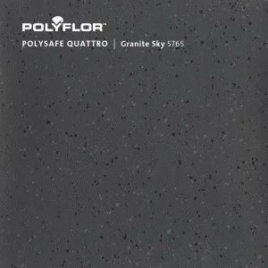 Polysafe  Quattro- Granite Sky by Polysafe Quattro Pur, a Dark Neutral Vinyl for sale on Style Sourcebook