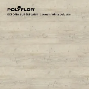 Expona Superplank- Nordic White Oak by Expona Superplank, a Light Neutral Vinyl for sale on Style Sourcebook