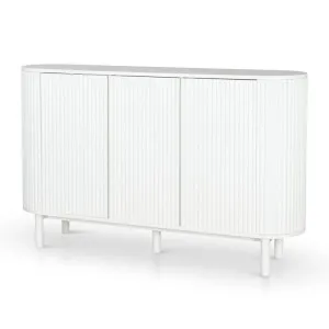 Melita 1.6m Sideboard Unit - Full White by Interior Secrets - AfterPay Available by Interior Secrets, a Sideboards, Buffets & Trolleys for sale on Style Sourcebook