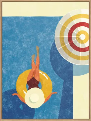 POOL TIME I by La Grolla, a Prints for sale on Style Sourcebook