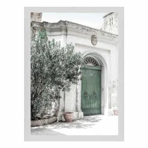 Green Doors Framed Print in 103 x 143cm by OzDesignFurniture, a Prints for sale on Style Sourcebook