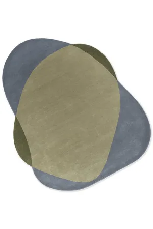 Brink & Campman Element Chad Grey Green 087704 by Brink & Campman, a Contemporary Rugs for sale on Style Sourcebook