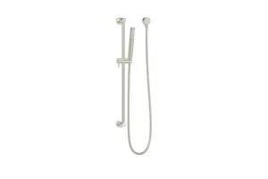 Soul Slimline Hand Shower on Rail, Brushed Nickel by ADP, a Shower Heads & Mixers for sale on Style Sourcebook