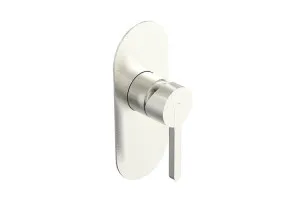 Bronx Wall / Shower Mixer, Full Brushed Nickel by ADP, a Bathroom Taps & Mixers for sale on Style Sourcebook