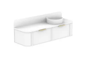 Flo 1500 Offset Bowl Vanity by ADP, a Vanities for sale on Style Sourcebook