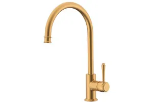 Eternal Kitchen Mixer Brushed Brass by ADP, a Bathroom Taps & Mixers for sale on Style Sourcebook